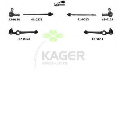 KAGER 800086 Підвіска колеса