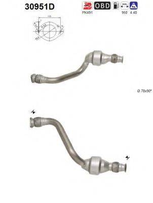 OPEL 8200193564 Каталізатор