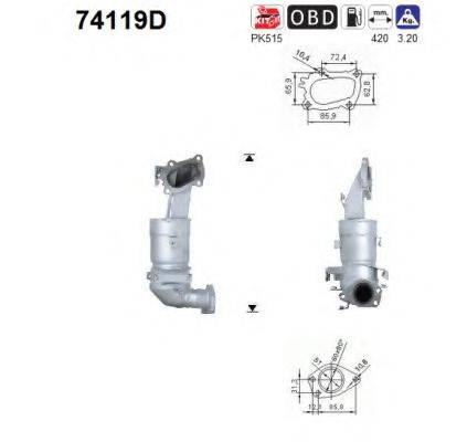 AS 74119D Каталізатор
