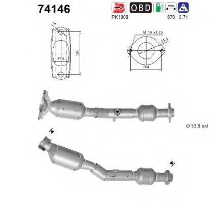 NISSAN 20010EM10B Каталізатор