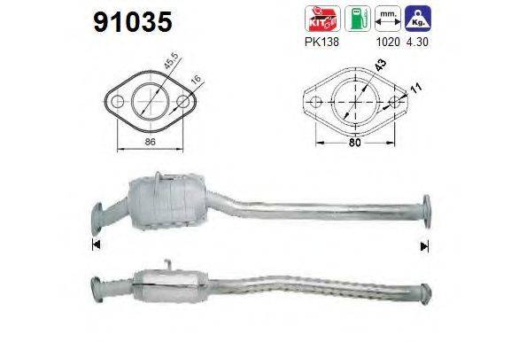 AS 91035 Каталізатор