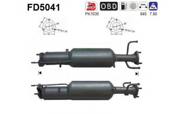 BOSAL 097226 Саджовий/частковий фільтр, система вихлопу ОГ