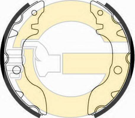 GIRLING 5182939 Комплект гальмівних колодок