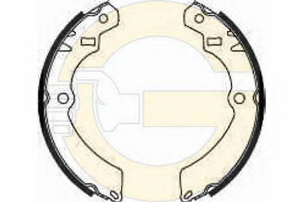 GIRLING 5183019 Комплект гальмівних колодок