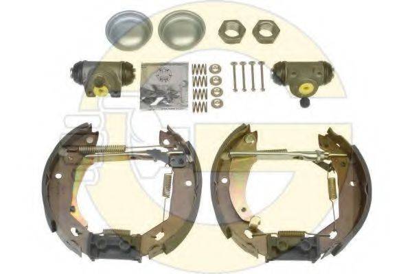 GIRLING 5312431 Комплект гальмівних колодок