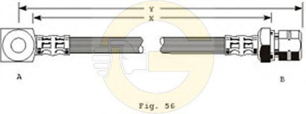 GIRLING 9004268 Гальмівний шланг