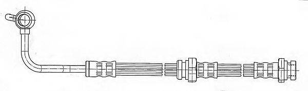 KAWE 512219 Гальмівний шланг