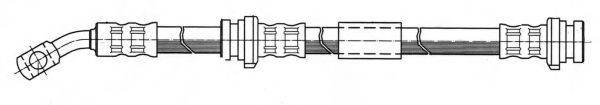 KAWE 511085 Гальмівний шланг