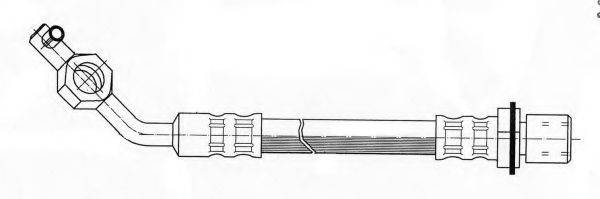 KAWE 511434 Гальмівний шланг