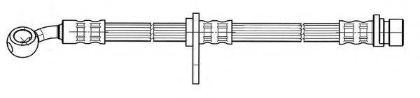 KAWE 512288 Гальмівний шланг