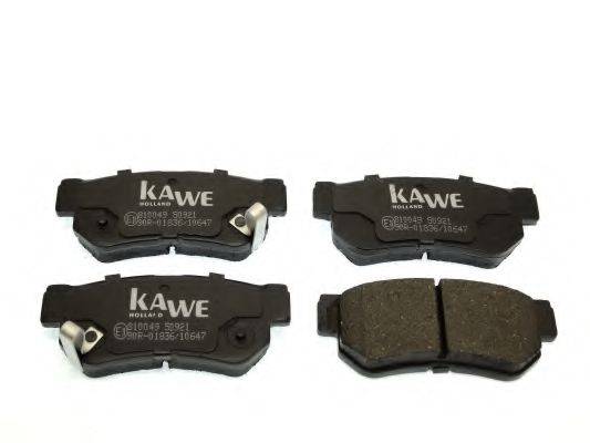 KAWE 810049 Комплект гальмівних колодок, дискове гальмо