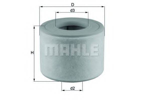 MAHLE ORIGINAL LX 2607/2