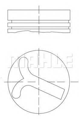 NISSAN 12010-0W820 Поршень