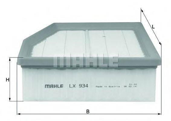 MAHLE ORIGINAL LX 934