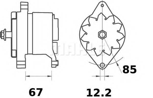 SAME 2 9439 570 0 Генератор