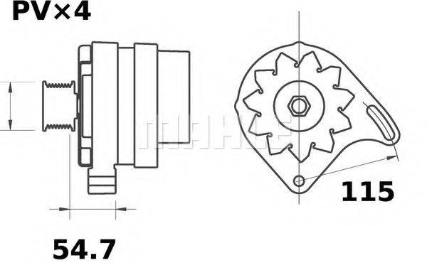 MAHLE ORIGINAL MG 360