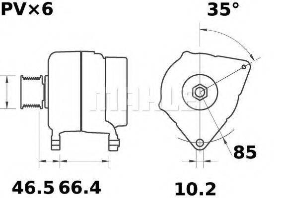 MAHLE ORIGINAL MG 328