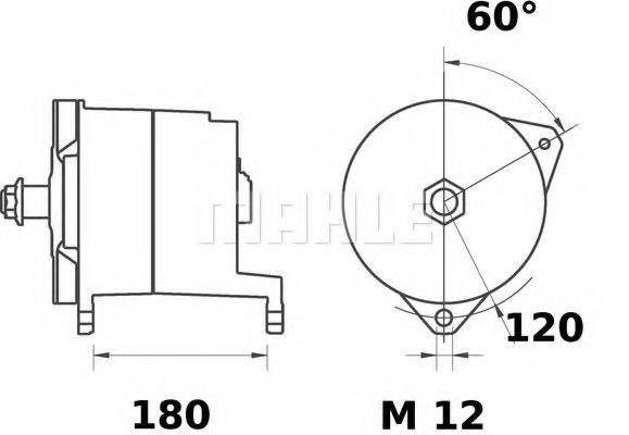 MAHLE ORIGINAL MG 302