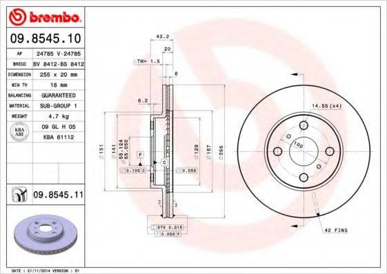 BRECO BS 8412