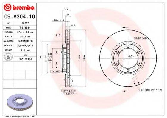 BRECO BS 8684