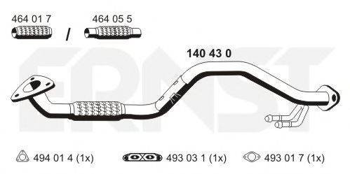 BOSAL 750247 Труба вихлопного газу