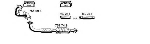 ERNST 160039 Система випуску ОГ