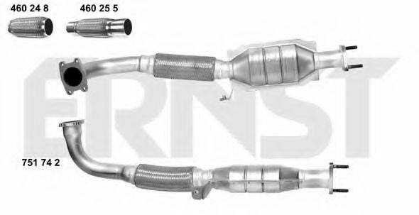 MITSUBISHI MR916040 Каталізатор