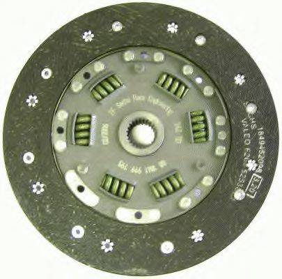FORD 80 VB-7550-CA диск зчеплення