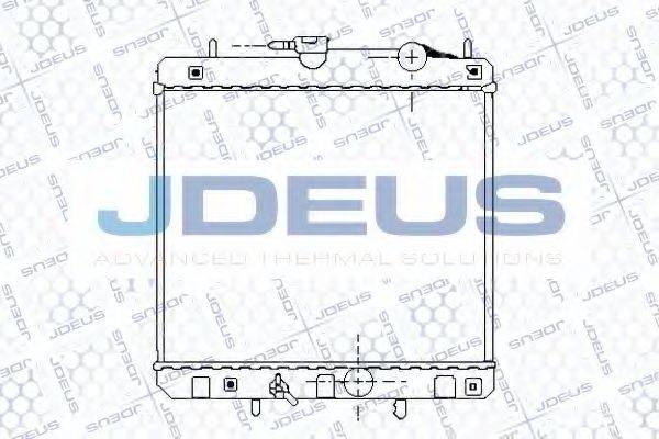 JDEUS 009M04 Радіатор, охолодження двигуна