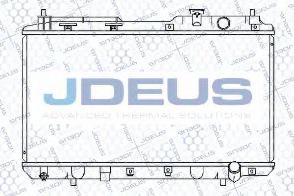 JDEUS 013M22 Радіатор, охолодження двигуна