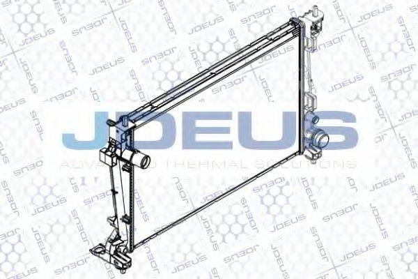 JDEUS RA0000120 Радіатор, охолодження двигуна