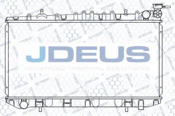 JDEUS 019N08 Радіатор, охолодження двигуна