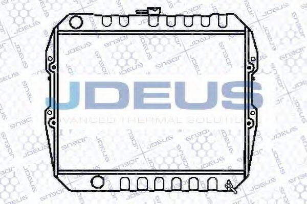 JDEUS 028N35 Радіатор, охолодження двигуна