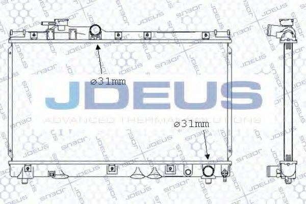 JDEUS 028N43 Радіатор, охолодження двигуна