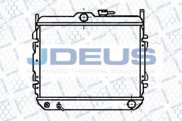 JDEUS 054M04 Радіатор, охолодження двигуна