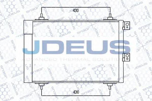 JDEUS 707M58 Конденсатор, кондиціонер