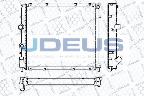 JDEUS RA0230610 Радіатор, охолодження двигуна