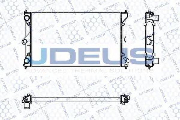 JDEUS RA0300281 Радіатор, охолодження двигуна