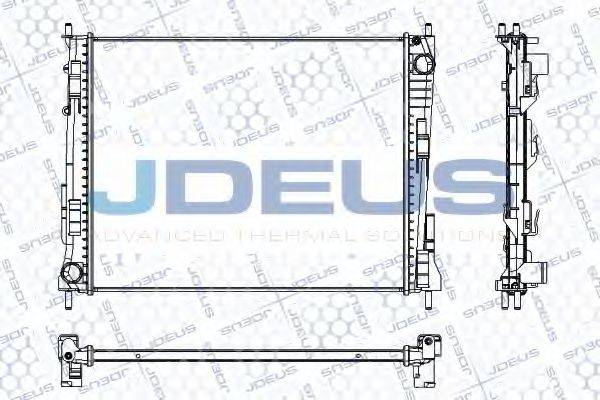 JDEUS RA0230890 Радіатор, охолодження двигуна