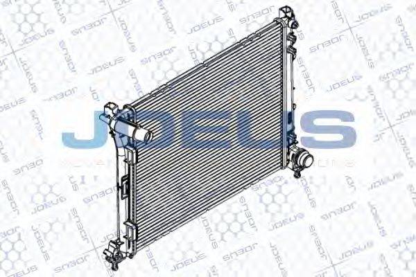 JDEUS RA0111350 Радіатор, охолодження двигуна