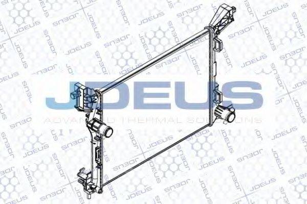 JDEUS RA0111370 Радіатор, охолодження двигуна