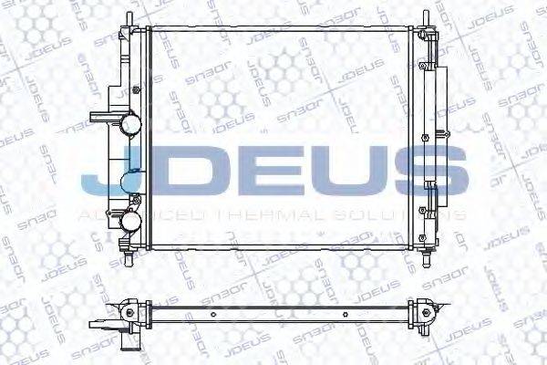 JDEUS RA0111110 Радіатор, охолодження двигуна