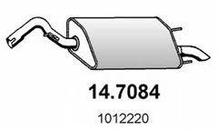 ASSO 147084 Глушник вихлопних газів кінцевий