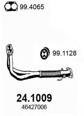 ASSO 241009 Труба вихлопного газу