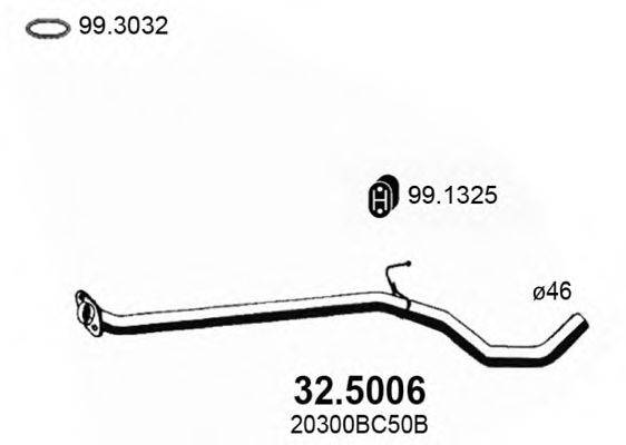 ASSO 325006 Труба вихлопного газу