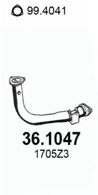 ASSO 361047 Труба вихлопного газу