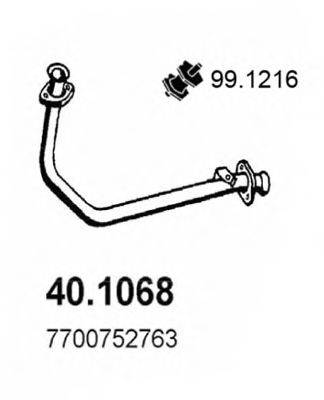 ASSO 401068 Труба вихлопного газу