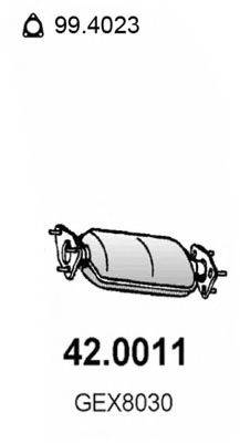 ROVER/AUSTIN WAG008031 Каталізатор