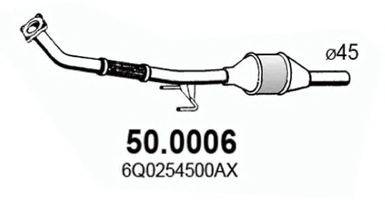 SEAT 6Q0254500KV Каталізатор
