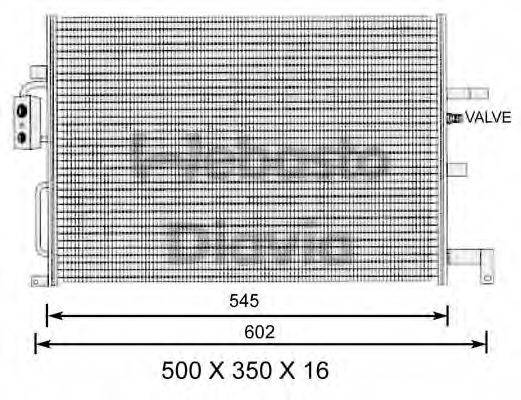 WEBASTO 82D0225386A Конденсатор, кондиціонер